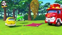 Bumblebee VS Fire Truck | Buzz Buzz! | Monster Truck | Kids Songs | Kids Cartoon | BabyBus