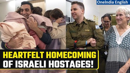 Hamas Hostage Release | Heart Melting Reunion of Israelis Surface | Oneindia News