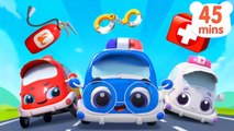 Little Rescue Squad - Fire Truck, Police Car, Ambulance | Vehicles Song | Kids Songs | BabyBus