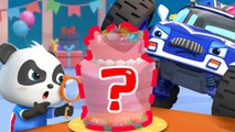 Where is My Cake?  | Police Car | Monster Truck | Kids Songs | Kids Cartoon | BabyBus