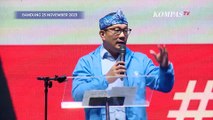 Pidato Ridwan Kamil, Siap Tempur Menangkan Prabowo-Gibran di Jabar