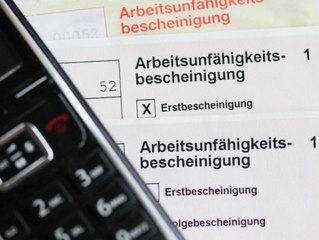 Krankmeldungen dieses Jahr auf Rekordhoch