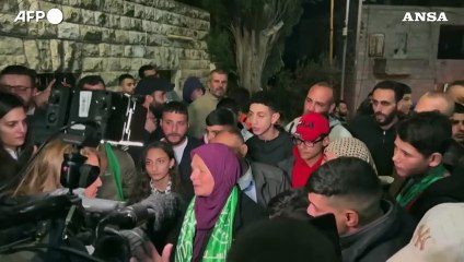 Sorella del boss di Hamas libera:  "Abbiamo vinto"