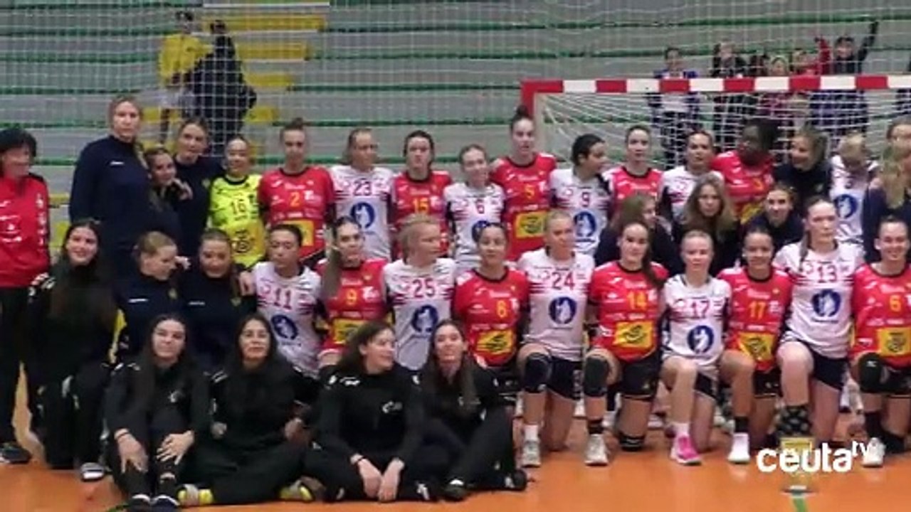 La Selección Española de balonmano, "muy agradecida a Ceuta"