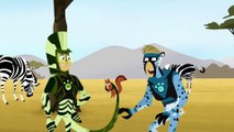 A Zebra with a Monkey Tail? Strange Creature Transformations | Wild Kratts