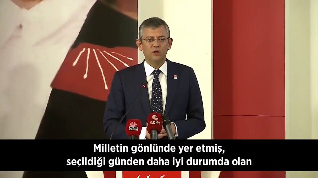 CHP Genel Başkanı Özel: Üç büyük şehir adayımız dışında kimseye verilmiş herhangi bir sözüm yok