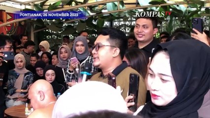 Momen Ganjar Dengar Curhatan Anak Muda di Pontianak