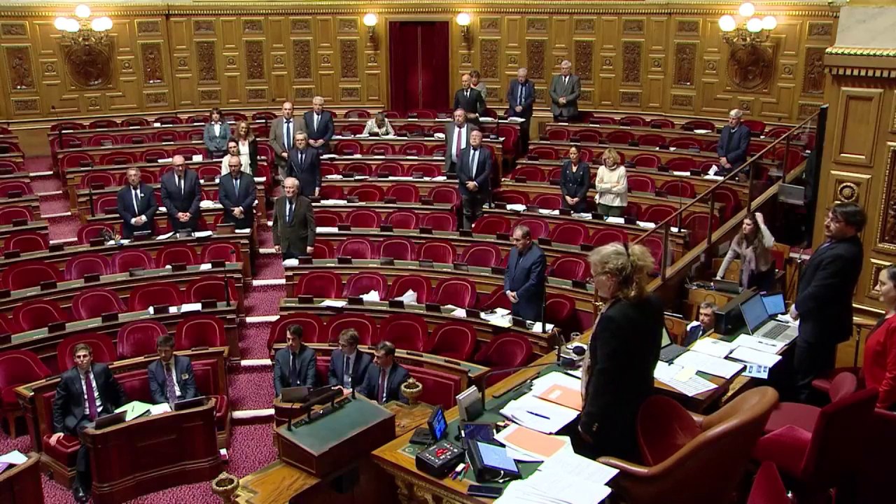 Décès de Gérard Collomb : minute de silence dans l’hémicycle du Sénat