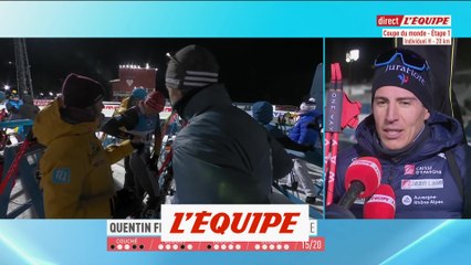 « C'est le tir que je dois corriger maintenant » - Biathlon - CM (H) - Fillon-Maillet