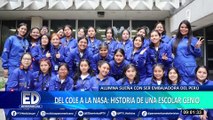 ¡Del Perú a la NASA! Escolar viaja al Centro Espacial de Houston