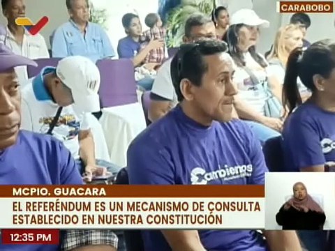 Carabobo | Realizan conversatorio sobre el Esequibo y el Referendo Consultivo en el mcpio. Guacara