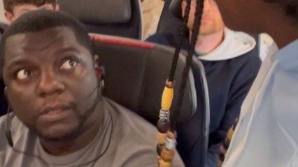 Wife of the Year gets entire flight to cheer and wish her husband 'Happy Birthday'