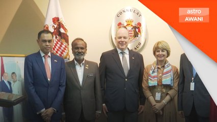 Perkukuh hubungan Malaysia-Monaco - Putera Albert II