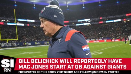Mac Jones Will Get Start Against Giants