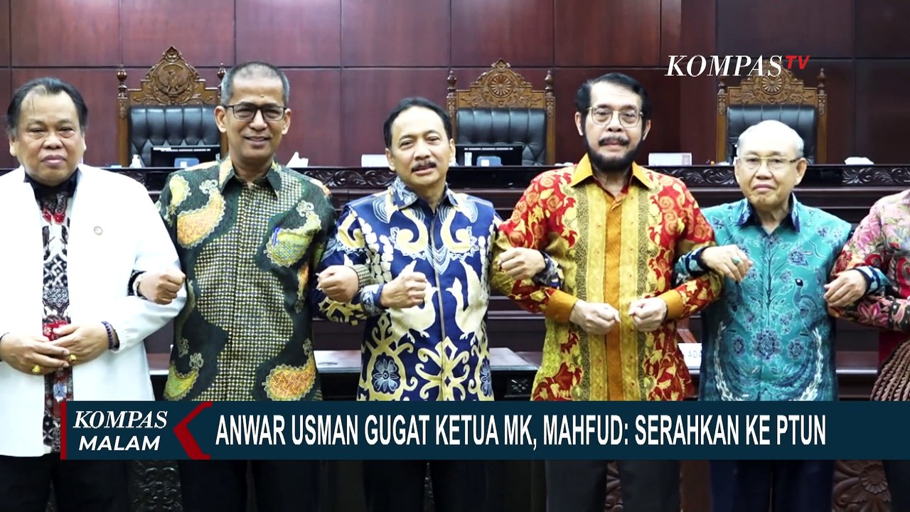 Tanggapi Kabar Anwar Usman Gugat Ketua KPK, Mahfud MD: Serahkan ke PTUN!