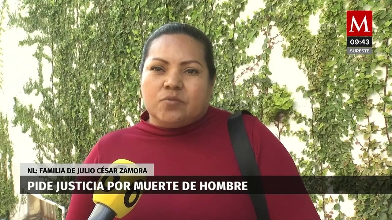 Familia de Julio César exige justicia por su muerte en NL; fue atropellado