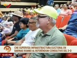 Barinas | CNE realiza auditoría de la infraestructura electoral para el referendo del 3 de diciembre