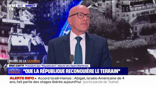 Minute de silence pour Thomas: Je ne vois pas pourquoi il y en aurait une pour Nahel et qu'il n'y en aurait pas pour Thomas , affirme Éric Ciotti