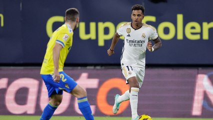 Gol de Rodrygo: Cádiz 0-1 Real Madrid