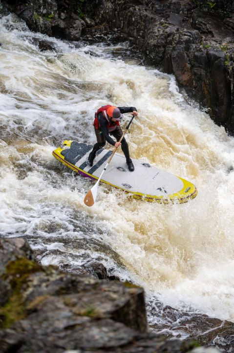 Stand Up White Water Paddleboarding film: Runnable