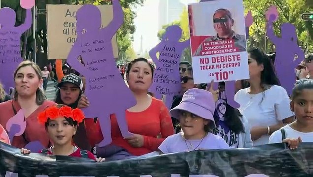 Manifestaciones en todo el mundo contra la violencia hacia las mujeres