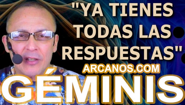 ♊️#GEMINIS #TAROT♊️ Ya tienes todas las respuestas ✨ARCANOS.COM✨