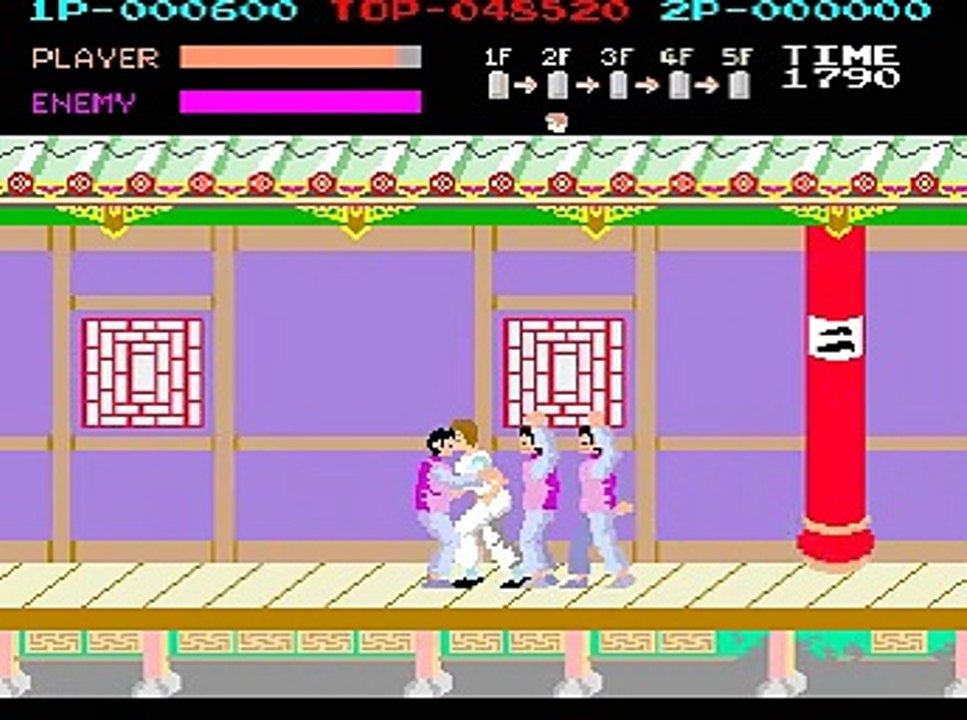 Kung-Fu Master online multiplayer - arcade