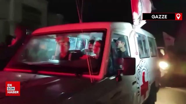 Hamas, 14 İsrailli ve 3 yabancı uyruklu esiri serbest bıraktı