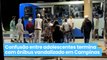 Confusão entre adolescentes termina com ônibus vandalizado em Campinas