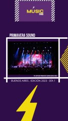 Primavera Sound en Buenos Aires.