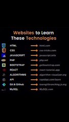 Websites to learn these techniques