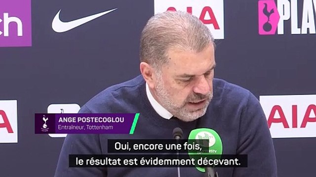 Postecoglou : N'importe quel autre jour, c'est probablement un match que nous gagnons
