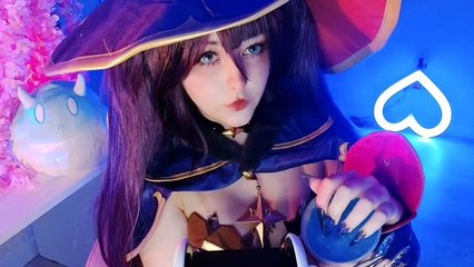 Relaxing ASMR with Mona Playing with Slimes 🌟