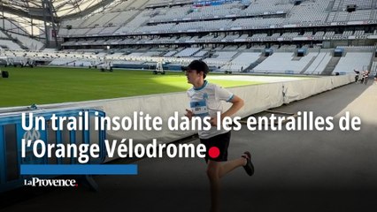 Un trail insolite dans les entrailles de l'Orange Vélodrome