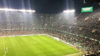 Así está el ambiente en el Benito Villamarín