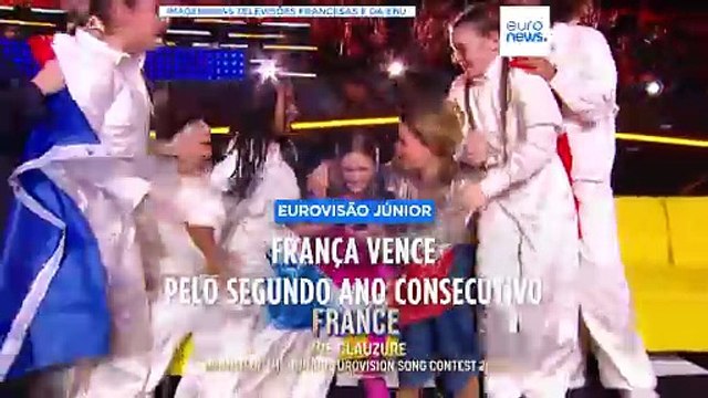 França vence Festival Eurovisão da Canção Júnior