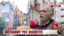 İstanbul'da müteahhit yıkım sırasında iki binaya zarar verdi