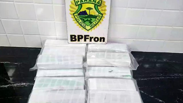 Passageiro encontra BPFron na rodoviária e abandona mala carregada com maconha