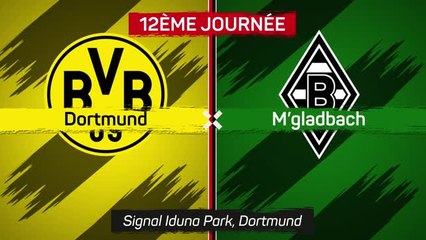 12e j. - Dortmund sort un peu la tête de l'eau en battant Mönchengladbach