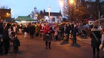 Santa arrives in Turriff