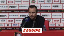 J. Stéphan : « Encore beaucoup de choses à améliorer » - Foot - L1 - Rennes
