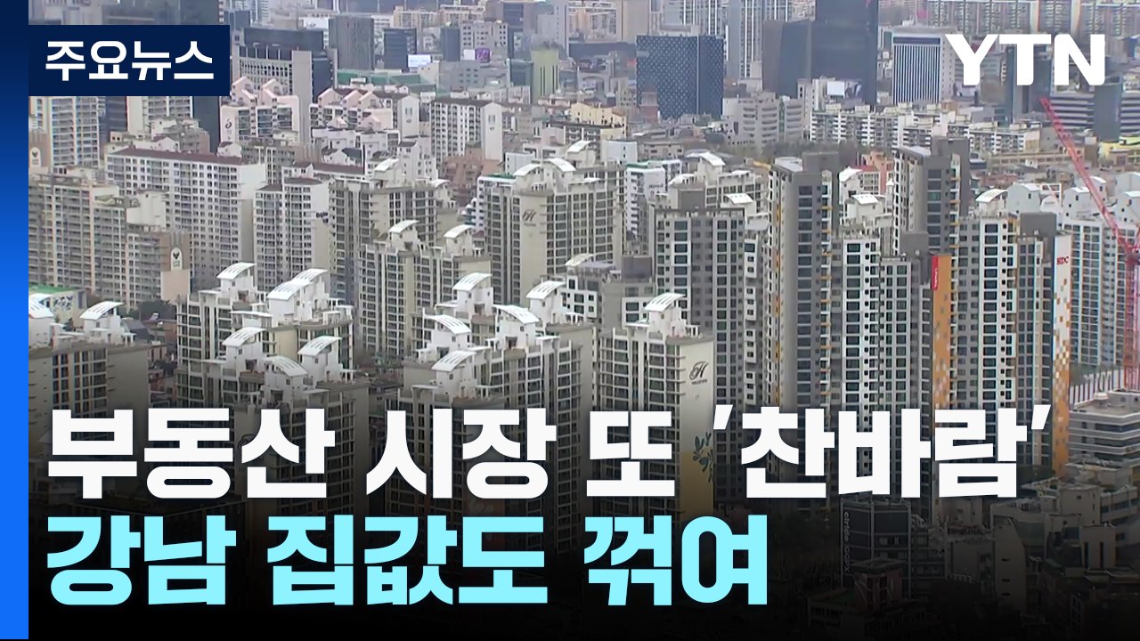 또다시 찾아온 부동산 시장 한파...강남 집값도 꺾여 / YTN