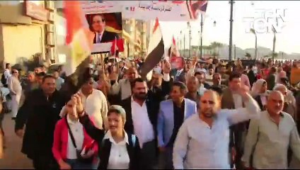 مؤتمر جماهيري حاشد لحزب حماة وطن بكفر الشيخ
