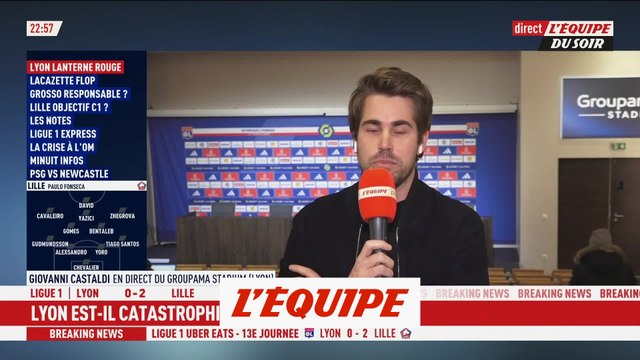 Lyon rechute contre Lille - Foot - L1