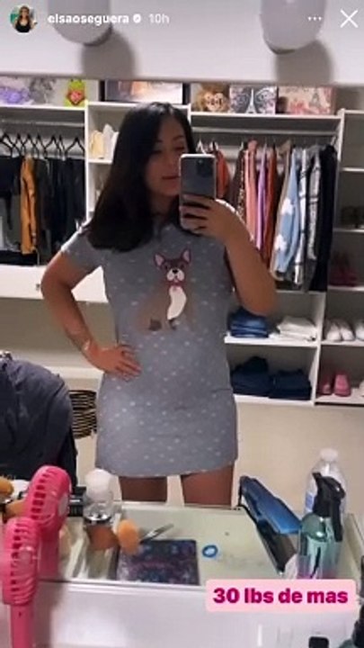 Elsa Oseguera se muestra con 30 libras demás y revela porque no baja de peso