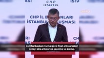 Özel'den Erdoğan'a dikkat çeken enflasyon sorusu