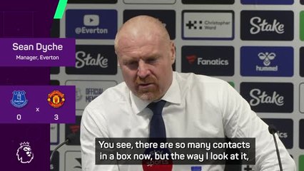 Tải video: 'VAR is a farce' - Dyche fumes after United penalty