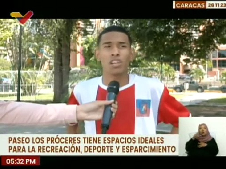 Caraqueños destacan los espacios públicos y recreativos que ofrece la ciudad los fines de semana