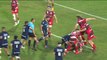 TOP 14 - Essai de Bastien CHALUREAU (MHR) - Montpellier Hérault Rugby - Oyonnax Rugby