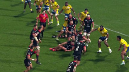 TOP 14 - Essai de Lucas TAUZIN (ST) - Stade Toulousain - ASM Clermont